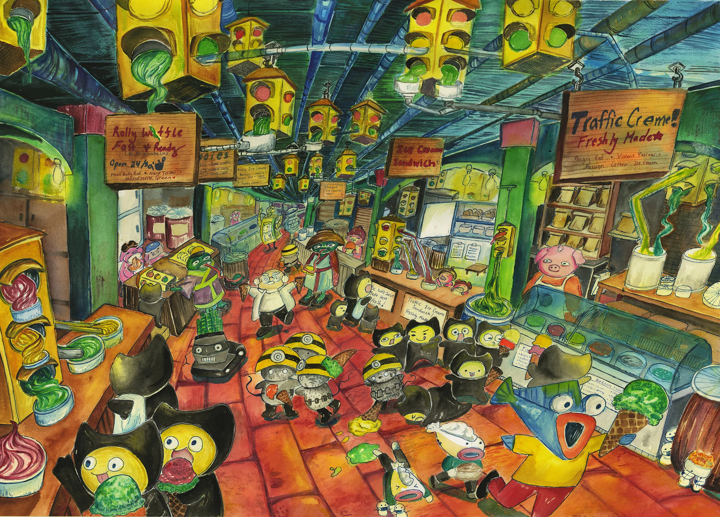 Traffic Creme — Chi-Irena Wong
